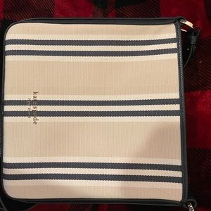 Kate Spade Hudson Striped Canvas crossbody
